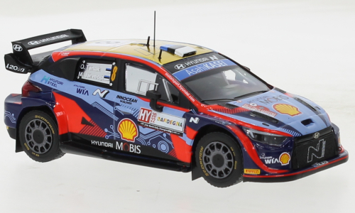 Hyundai i20 N Rally1 No.8 Rally Sardinie 2022 Tanak/Jarveoja - 1:43